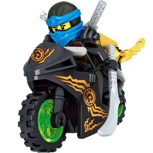 Фигурка Ninja Ниндзяго, Ниндзя Ния на мотоцикле, конструктор