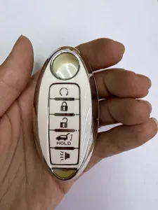 Чехол из термопластика для автомобильного ключа Nissan с автозапуском ( Ниссан )
