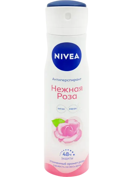 Дезодорант-антиперспирант спрей женский NIVEA Нежная роза