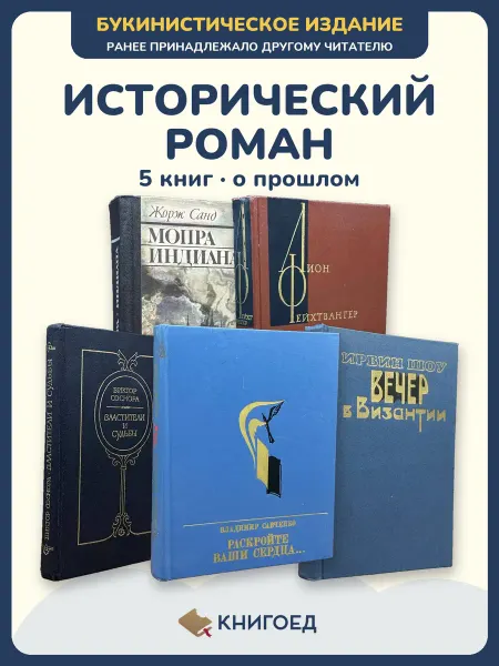 Книгоед исторические романы Санд Фейхтвангер Соснора Савченко Шоу