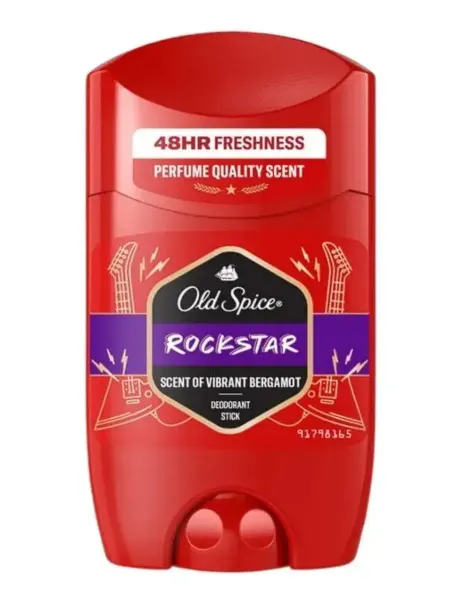 Old Spice Твердый дезодорант для мужчин Rockstar, 50 мл