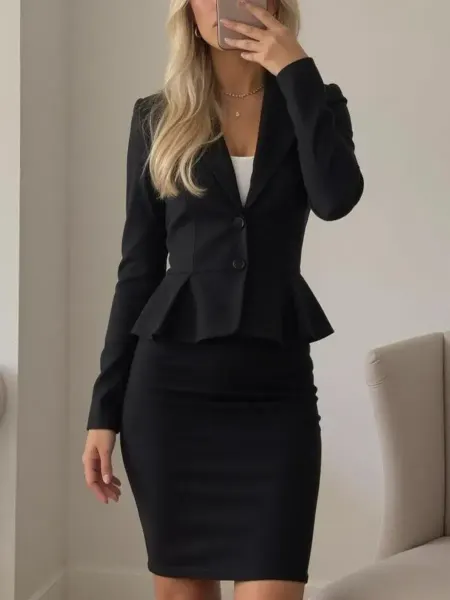 Olivia T. Юбка Карандаш офисная