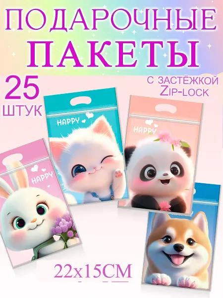 ON&SV Подарочные пакеты для сладостей в детский сад