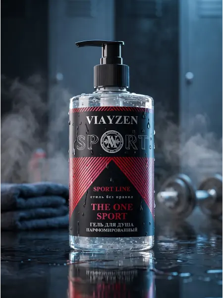 VIAYZEN Гель для душа парфюмированный the one sport