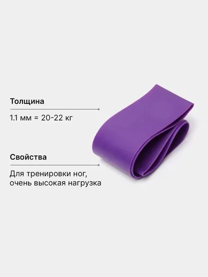 Фитнес резинка спортивная, эспандер для йоги и пилатеса