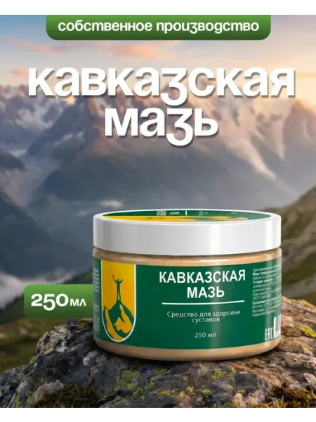 Кавказская мазь Мазь для суставов и связок обезболивающая Хондропротектор