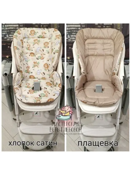 Матрасик,вкладыш двусторонний на стульчик Peg-Perego