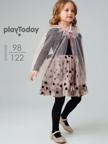 PlayToday Накидка воздушная с блестками