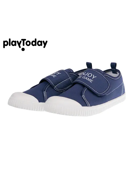 PlayToday Кеды текстильные легкие детские на липучках