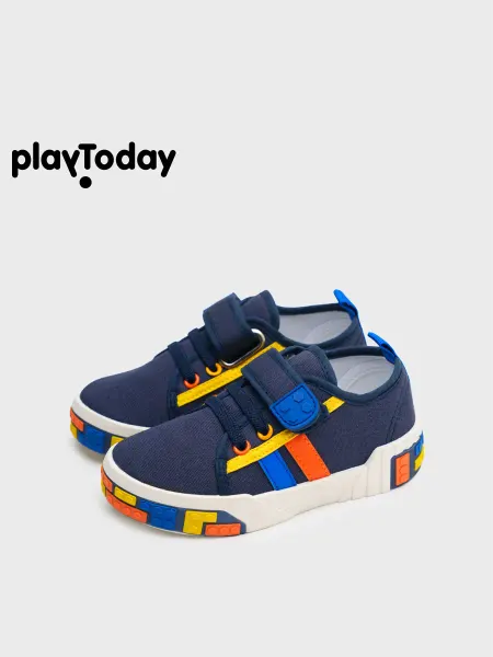 PlayToday Кеды детские светящиеся на липучках хлопок