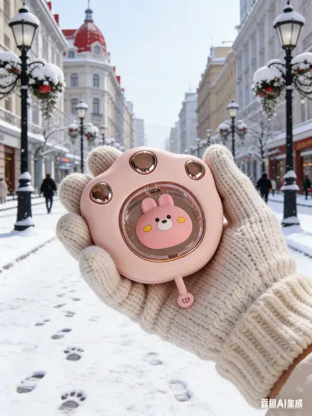 ООО "Тепло-Люкс" Грелка для рук электрическая USB кошачья лапка powerbank
