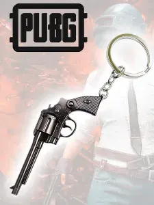 Брелок Оружие Револьвер Наган R1895 из игры Pubg Пабг