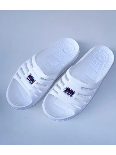 Q&T Shop Шлепки мужские пляжные летние резиновые