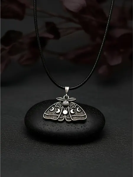 RAY SHOP Подвеска Мотылек винтаж на шнуре