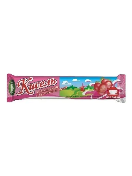 Смесь для приготовления напитка Радово Кисель клюквенный с к