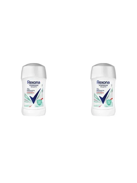 Rexona антиперс-карандаш антибактериальная свежест 40мл 2 шт