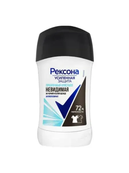 Rexona Антиперспирант карандаш Прозрачный кристалл 40 мл