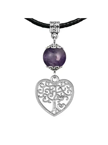 Runes&Gems Амулет Дерево любви (любовь, семья), аметист