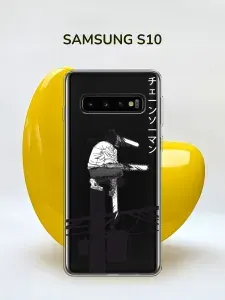 Чехол на Самсунг S10, прозрачный