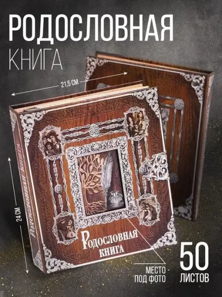 Семейные традиции Семейная родословная книга на кольцах