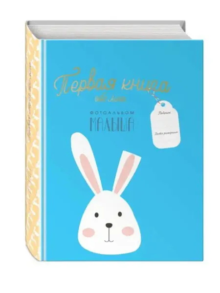 Эксмо Первая книга обо мне. Фотоальбом малыша