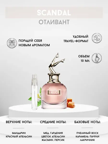 Scandal Скандал Жан Поль Готье духи