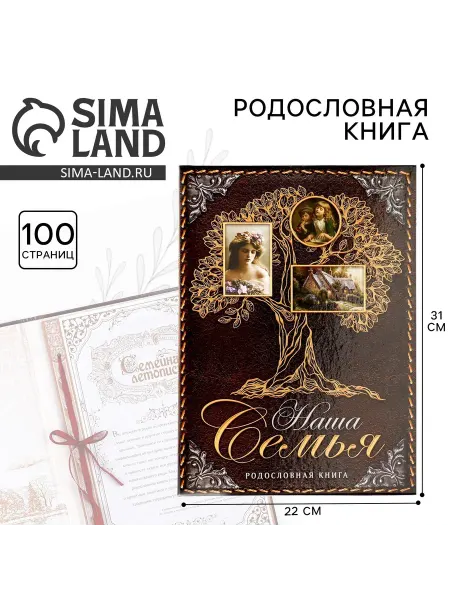 Сималенд Родословная книга для сохранения семейных традиций