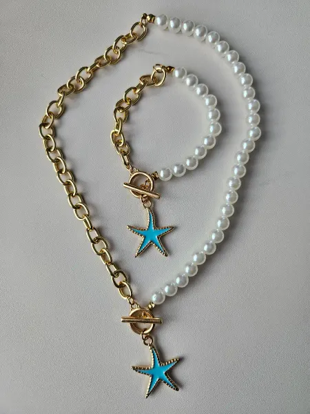 SferAccessories Комплект украшений браслет и колье