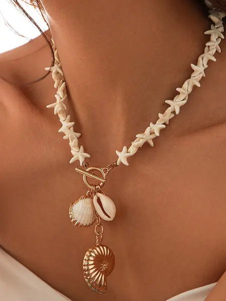 SferAccessories Колье ожерелье с ракушками