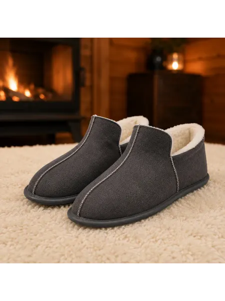 Sh-s slippers Тапочки домашние Чуни из овчины