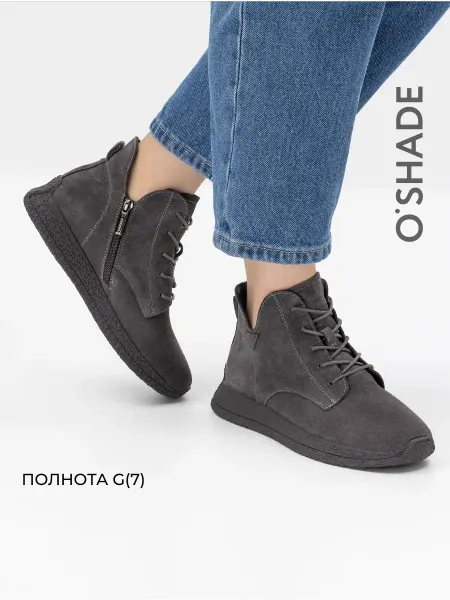 O`SHADE Ботинки женские весна без каблука