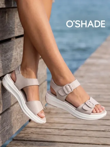 O`SHADE Босоножки женские летние на платформе на липучке