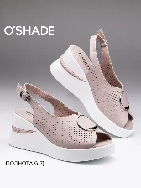 O`SHADE Босоножки на платформе женские летние на широкую ногу