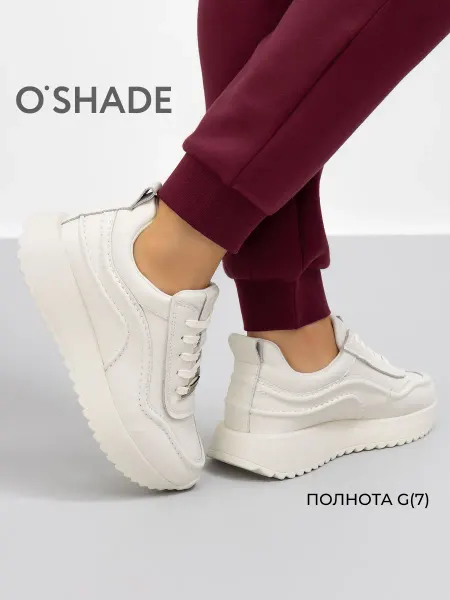 O`SHADE Кроссовки женские летние натуральная кожа