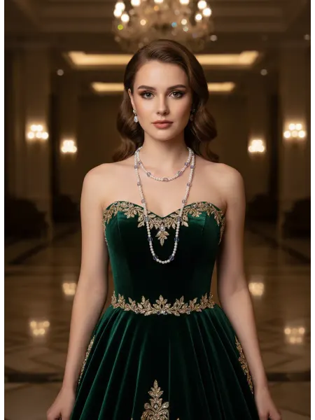 ShmotShop Бижутерия бусы длинные украшение для шеи