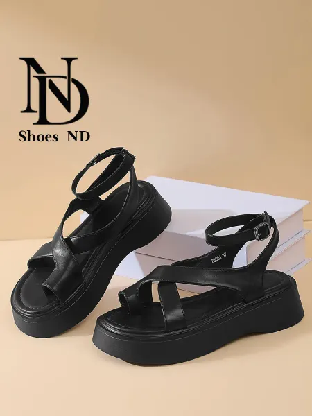 Shoes ND Босоножки летние открытые с перемычкой через палец