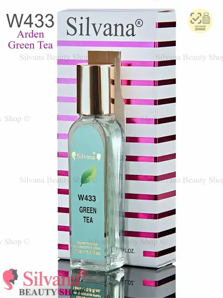 SILVANA Духи Green Tea № W433 Сильвана женский аромат 18мл