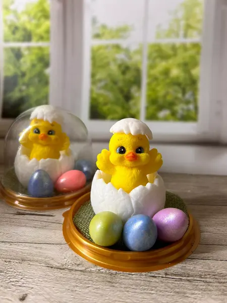 Soap In soap Сувенирное мыло "Пасхальный цыпленок" подарок на Пасху