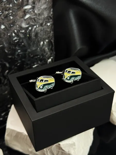 TITAN STYLE Запонки автобус для кемпинг и путешествий (Раста автобус)