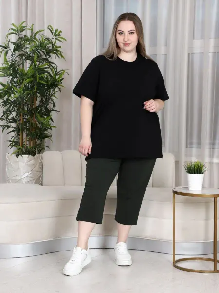ZOYA STYLE Туника футболка домашняя больших размеров