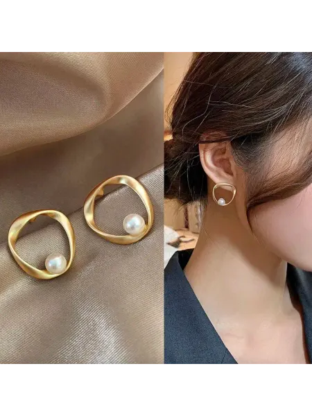 Style Серьги гвоздики качественная бижутерия цветок милые