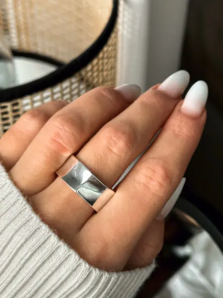 STYLISH TOUCH кольцо женское квадратное