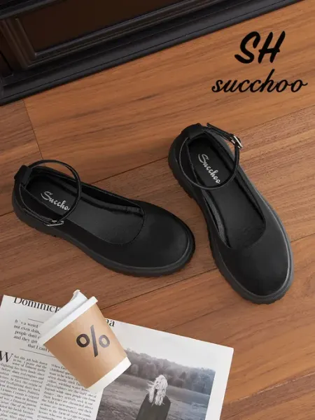 Succhoo Лоферы замшевые Мери Джейн