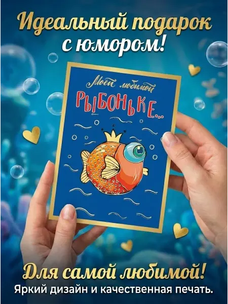 SVESER Открытка,подарочная,прикольная для любимой