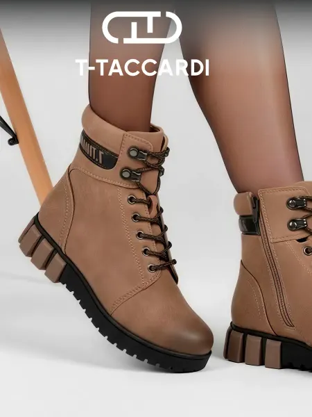 T.TACCARDI Ботинки женские зимние на шнуровке