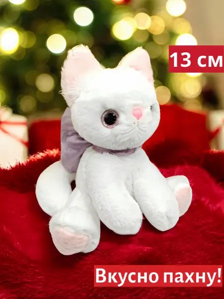 ТЕПЛЮШКА TOYS Брелок мягкая игрушка кот