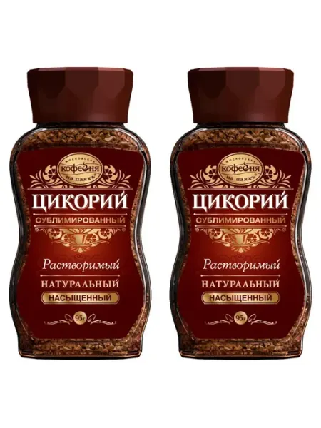 МОСКОВСКАЯ КОФЕЙНЯ НА ПАЯХЪ Цикорий сублимированный Насыщенный 2шт