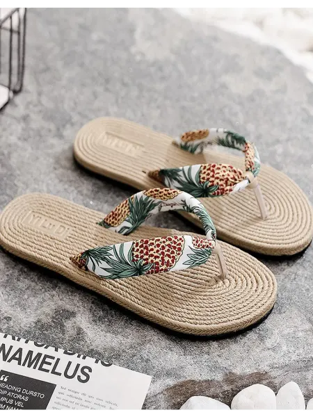 Танаис Сланцы женские с ананасами соломка TROPIC