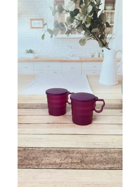 Tupperware Кружка пластиковая для горячего и холодного 500 мл