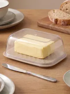 Масленка для сливочного масла, сырница с крышкой, пластик